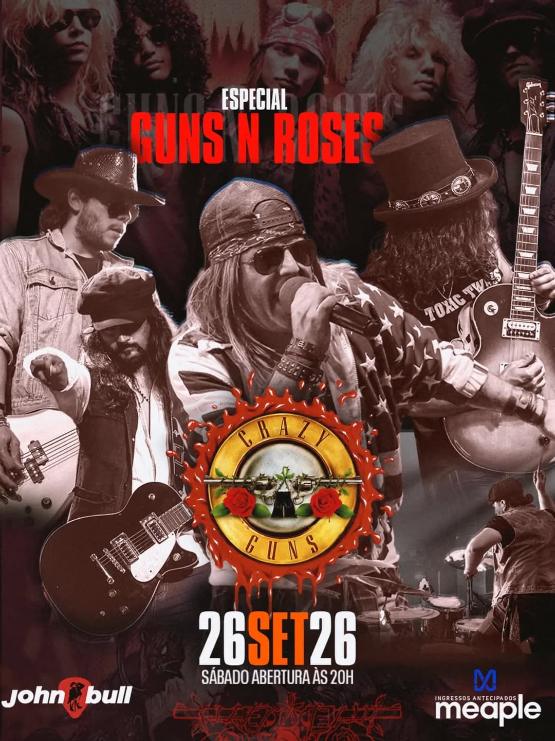Flyer de Crazy Guns