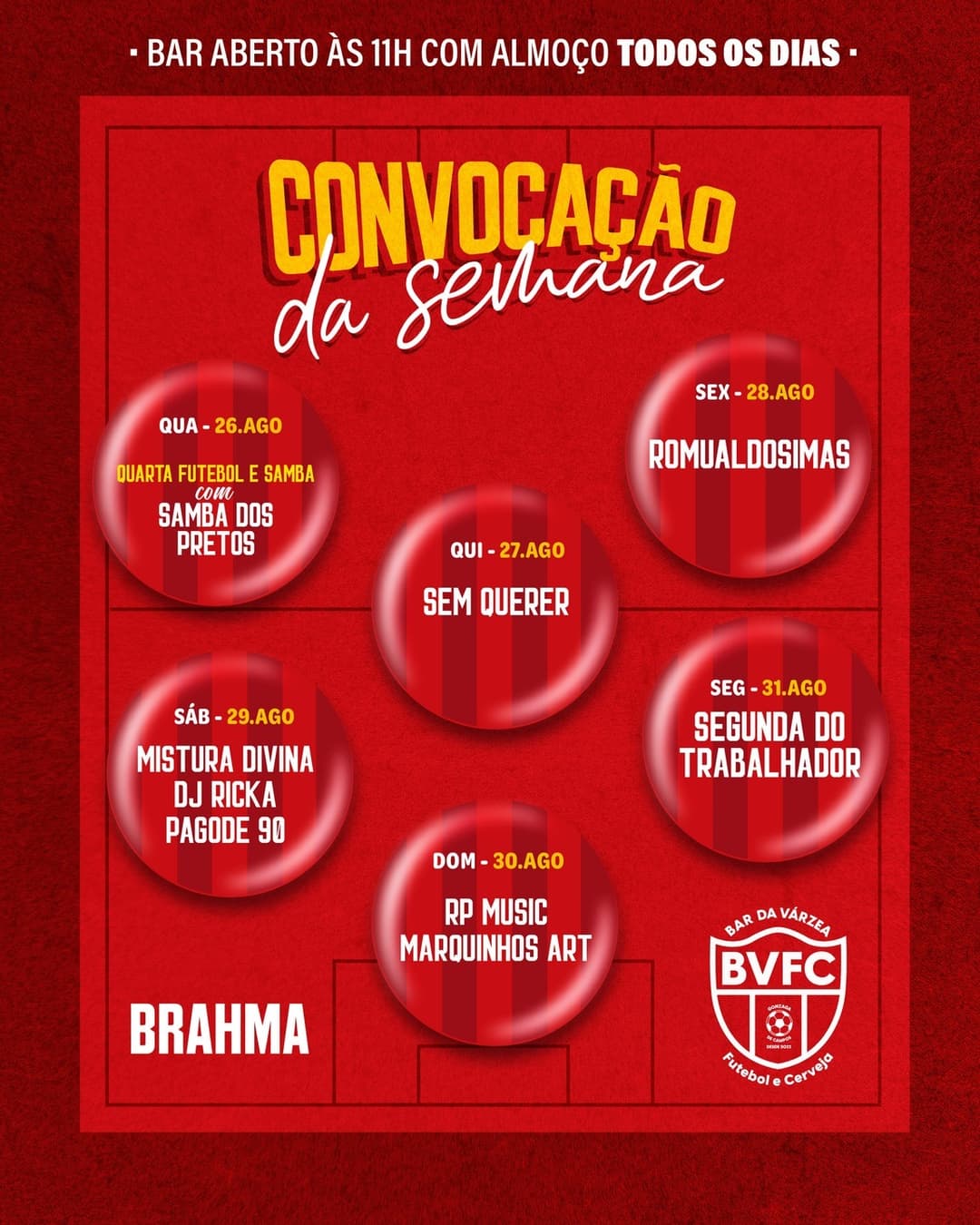 Flyer de Romualdo Simas