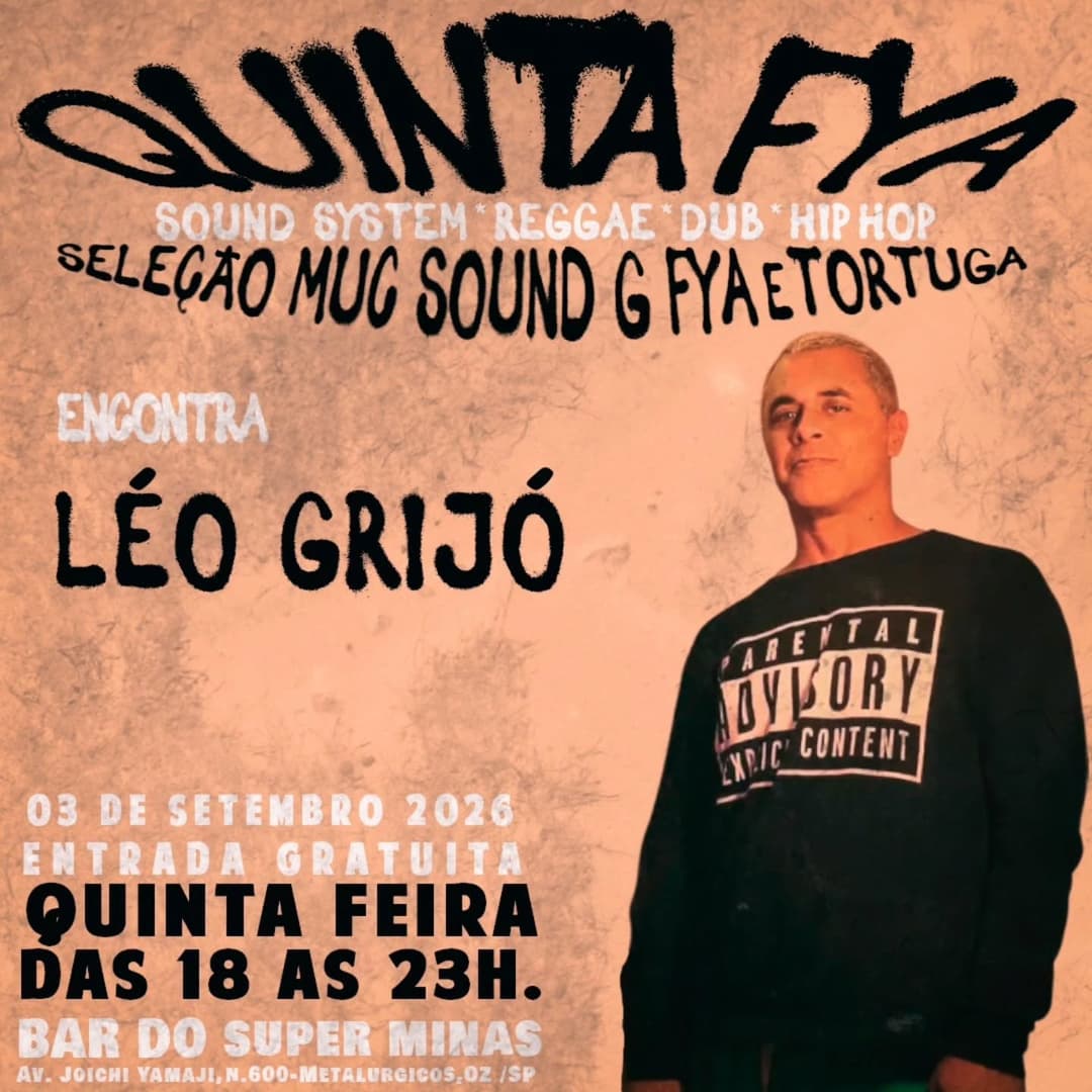 Flyer de Leo Grijo