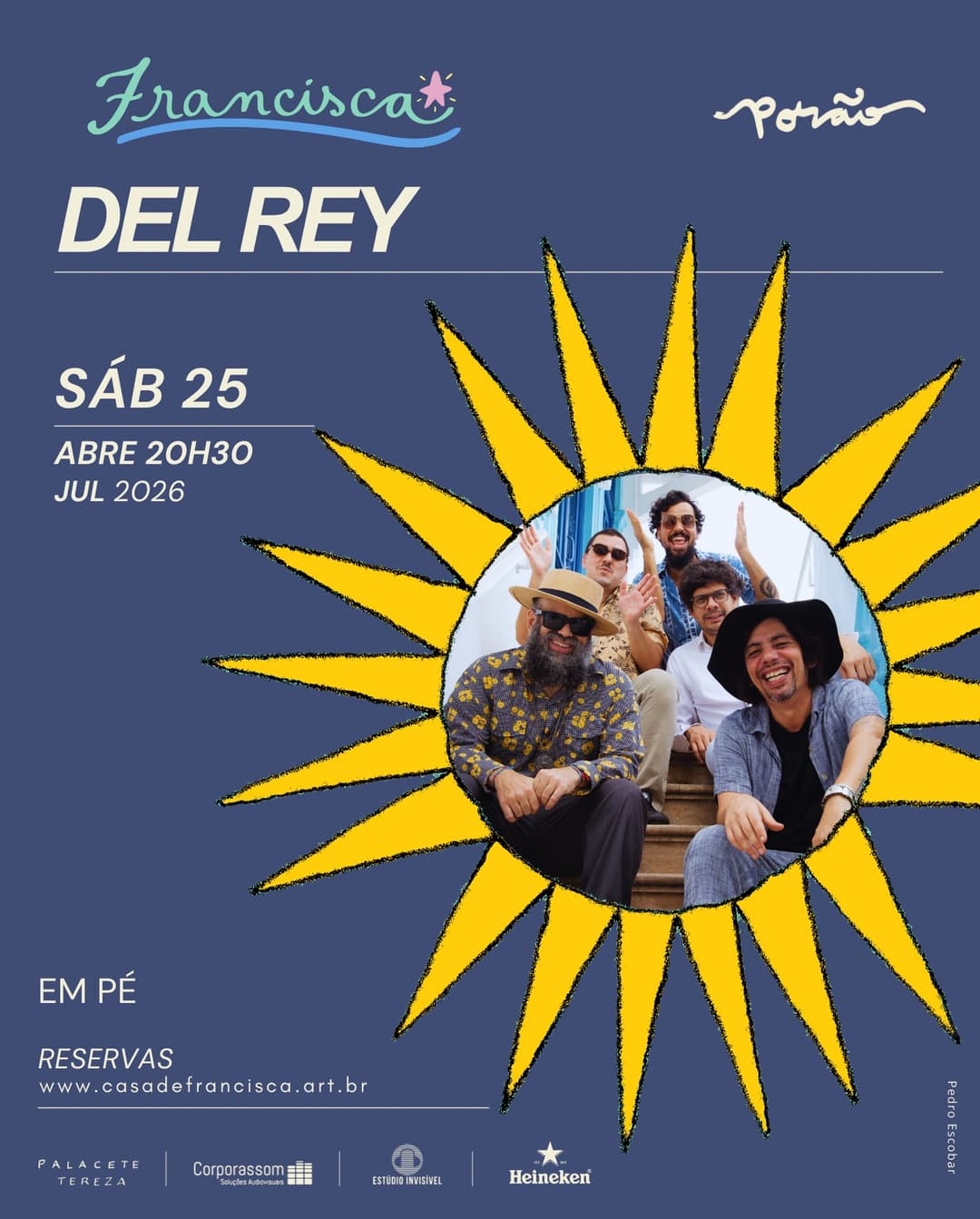Flyer de Del Rey