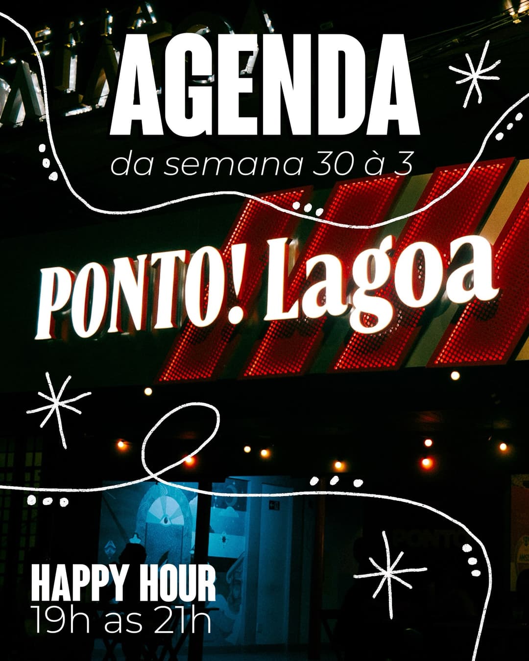 Flyer de Curva do noventa
