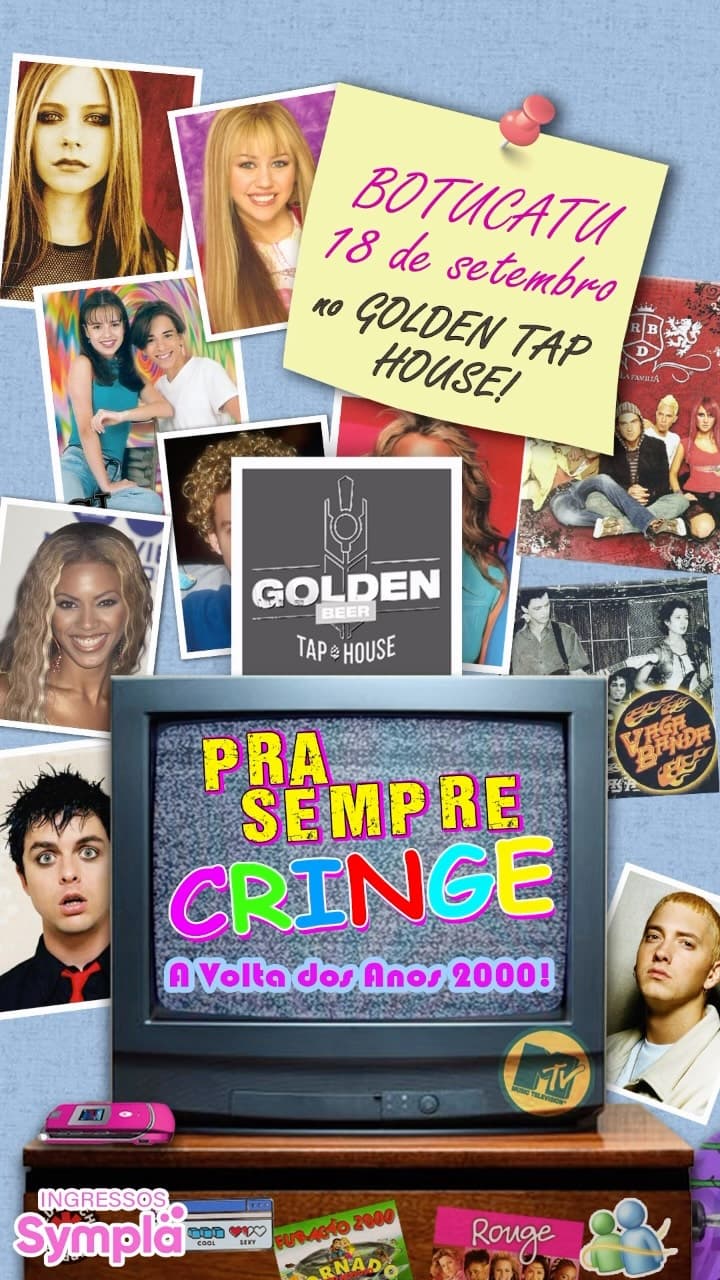 Flyer de Pra Sempre Cringe