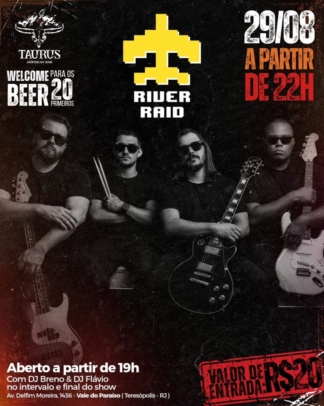 Flyer de River Raid