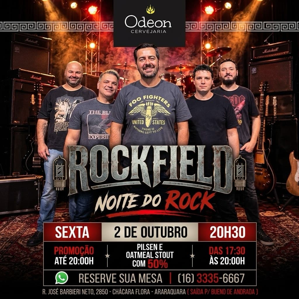Flyer de Rockfield