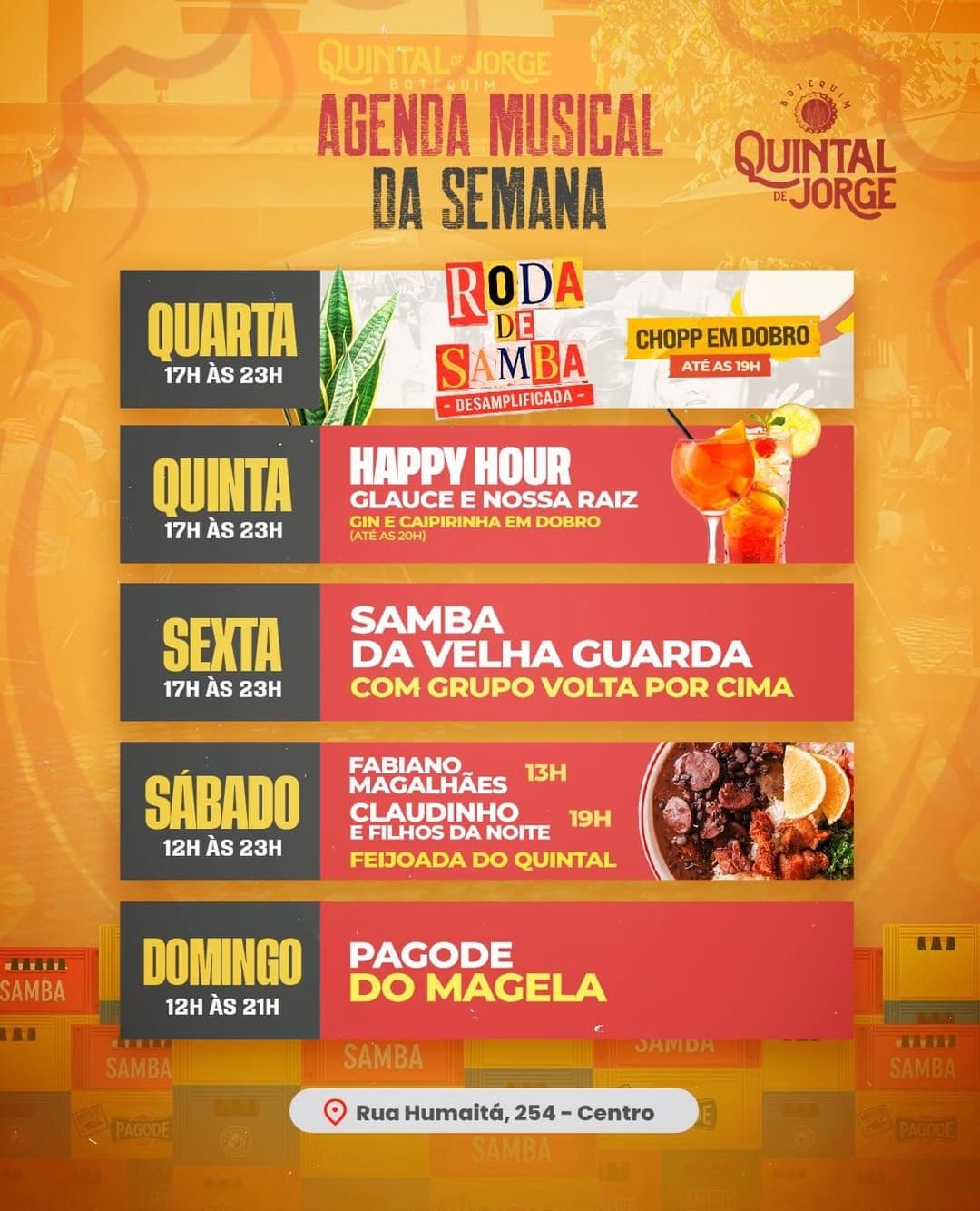 Flyer de Glauce e Nossa Raiz
