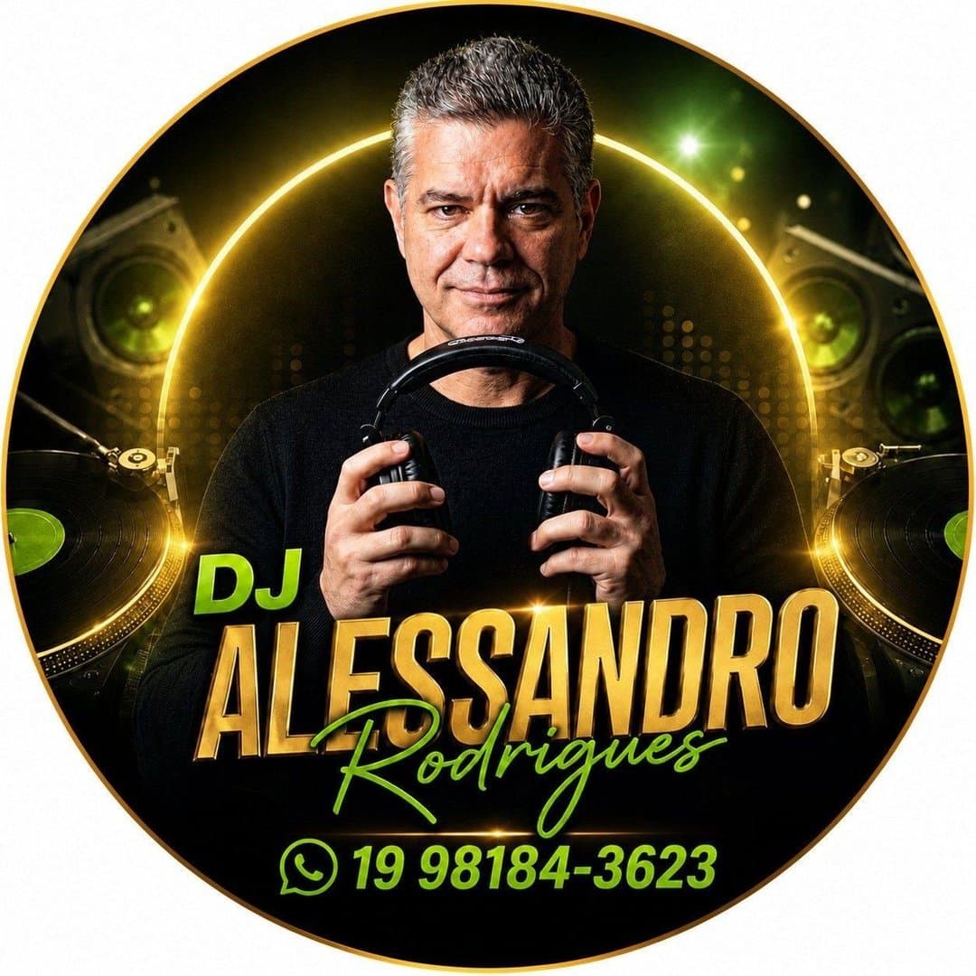 Arte de Dj Alessandro Rodrigues