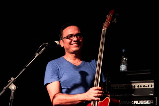 Chico César no palco