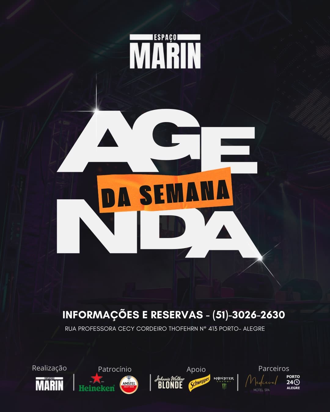 Flyer de Gaby Ferreira