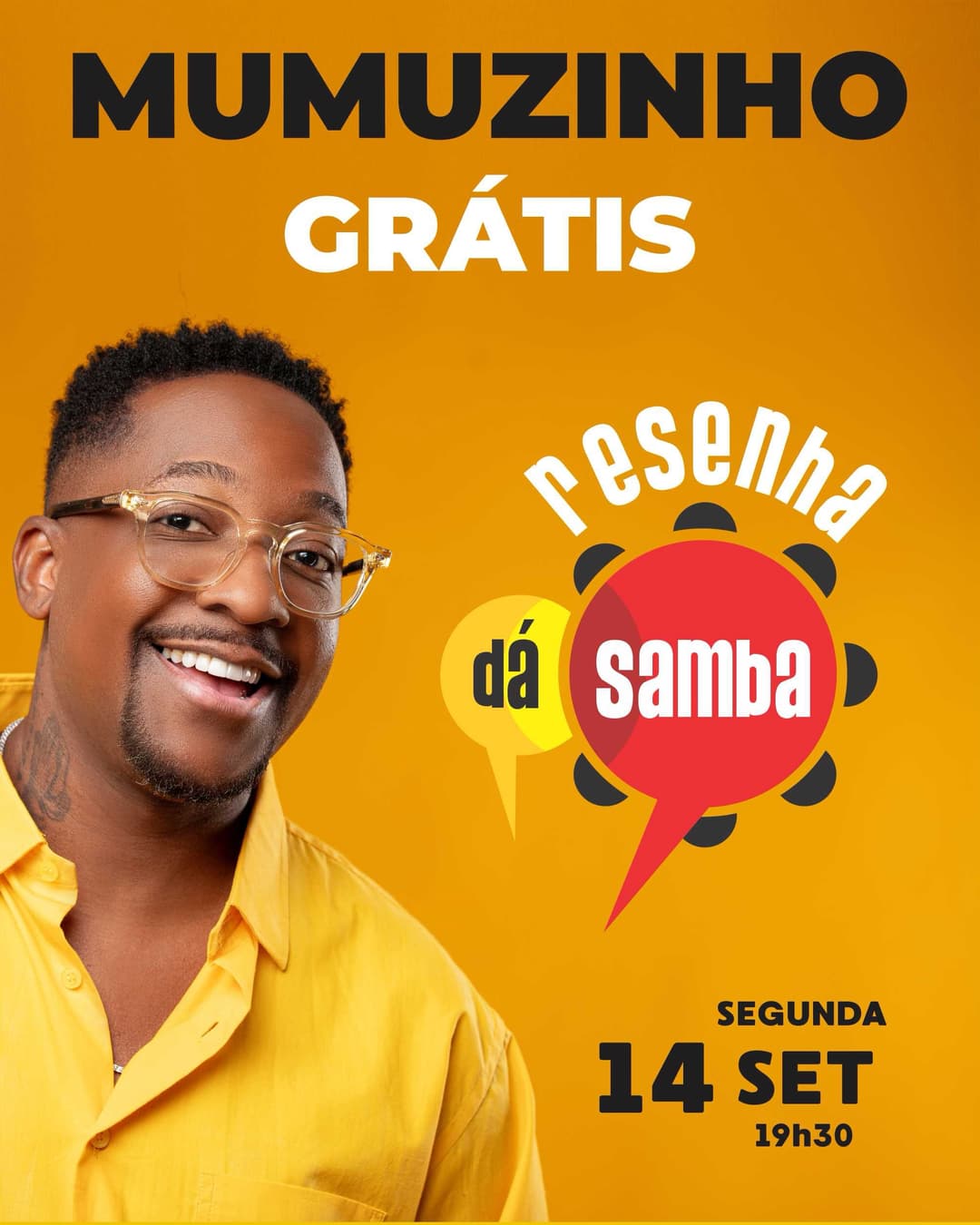 Flyer de Mumuzinho