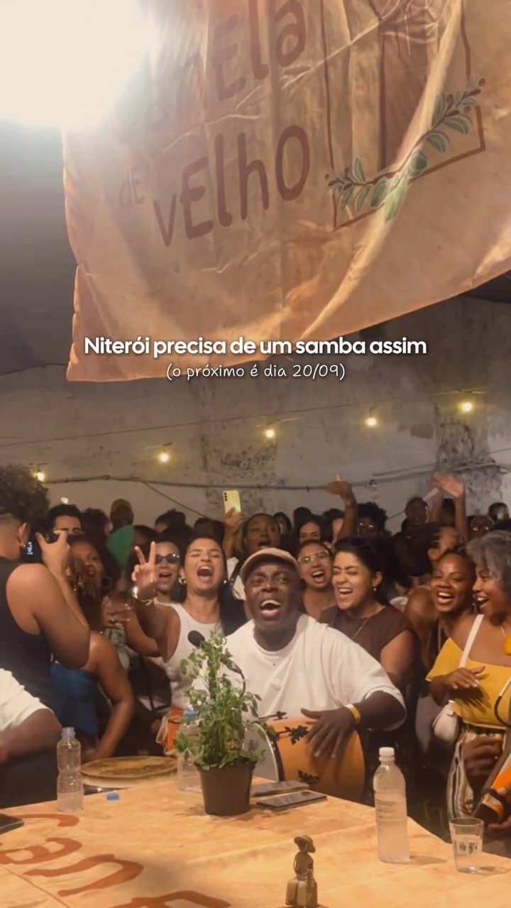 Flyer de Canela de Velho e mais 2 artistas