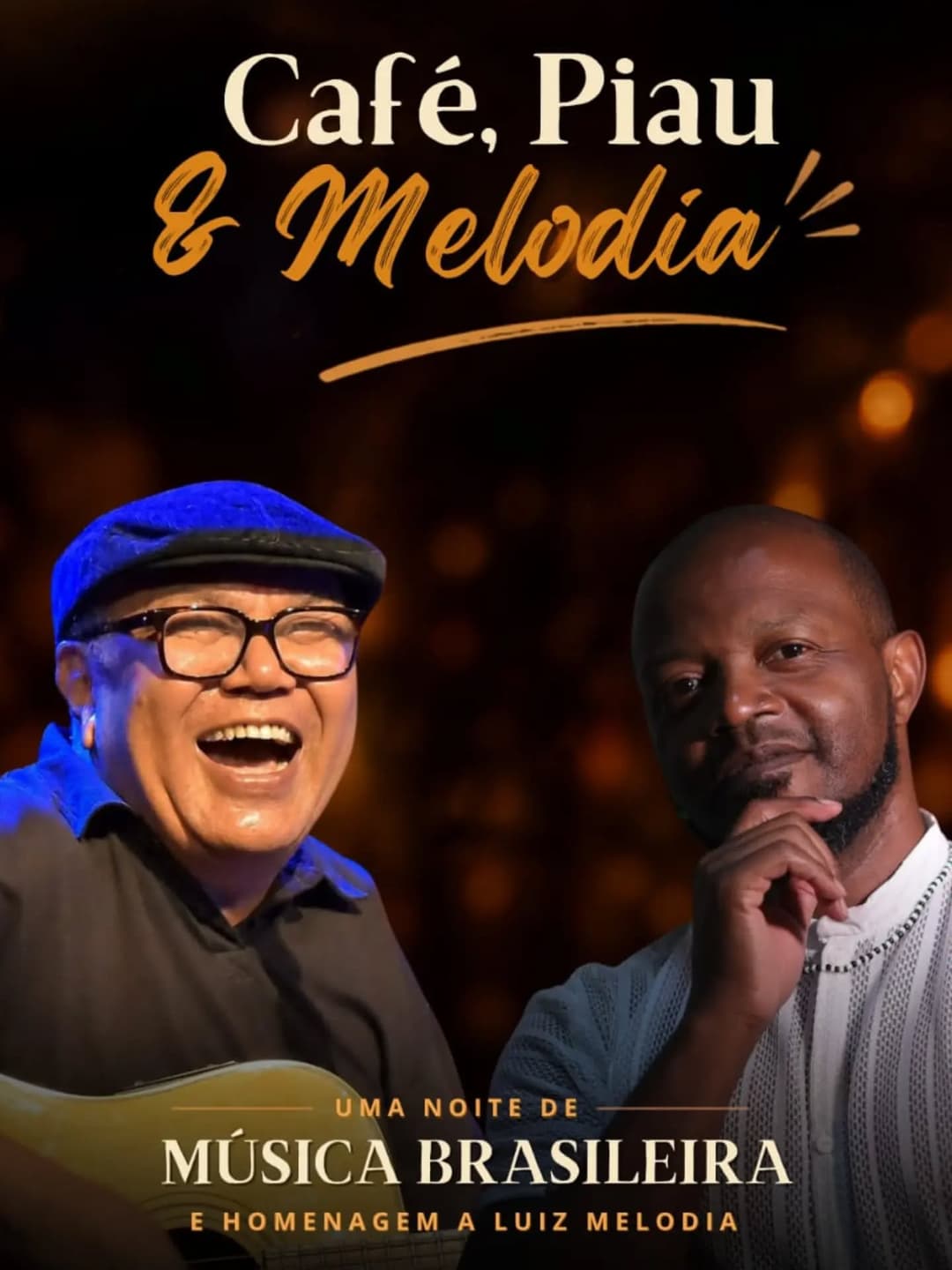 Flyer de Marcelo Café e Renato Piau Oficial ©