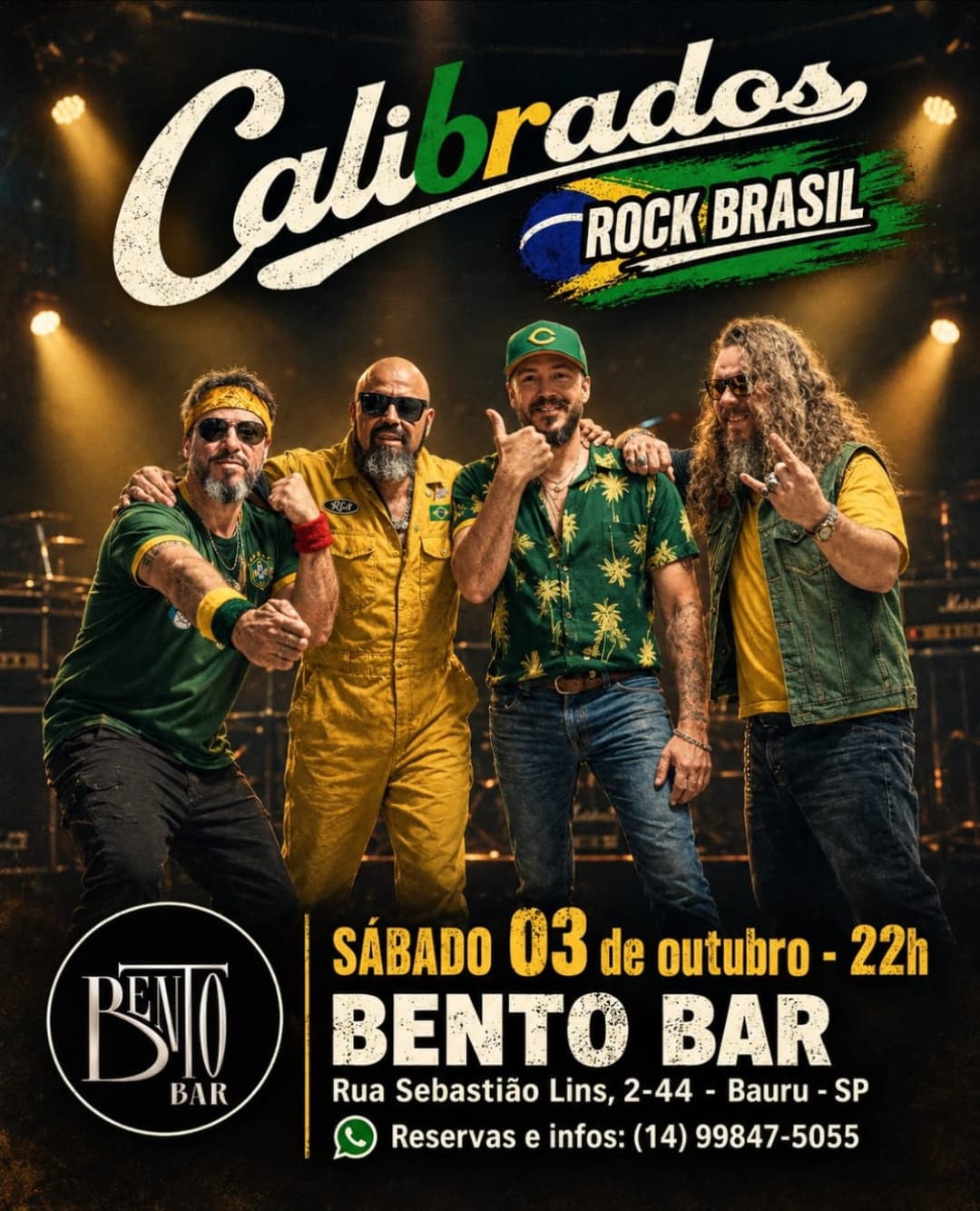 Flyer de Banda Calibrados