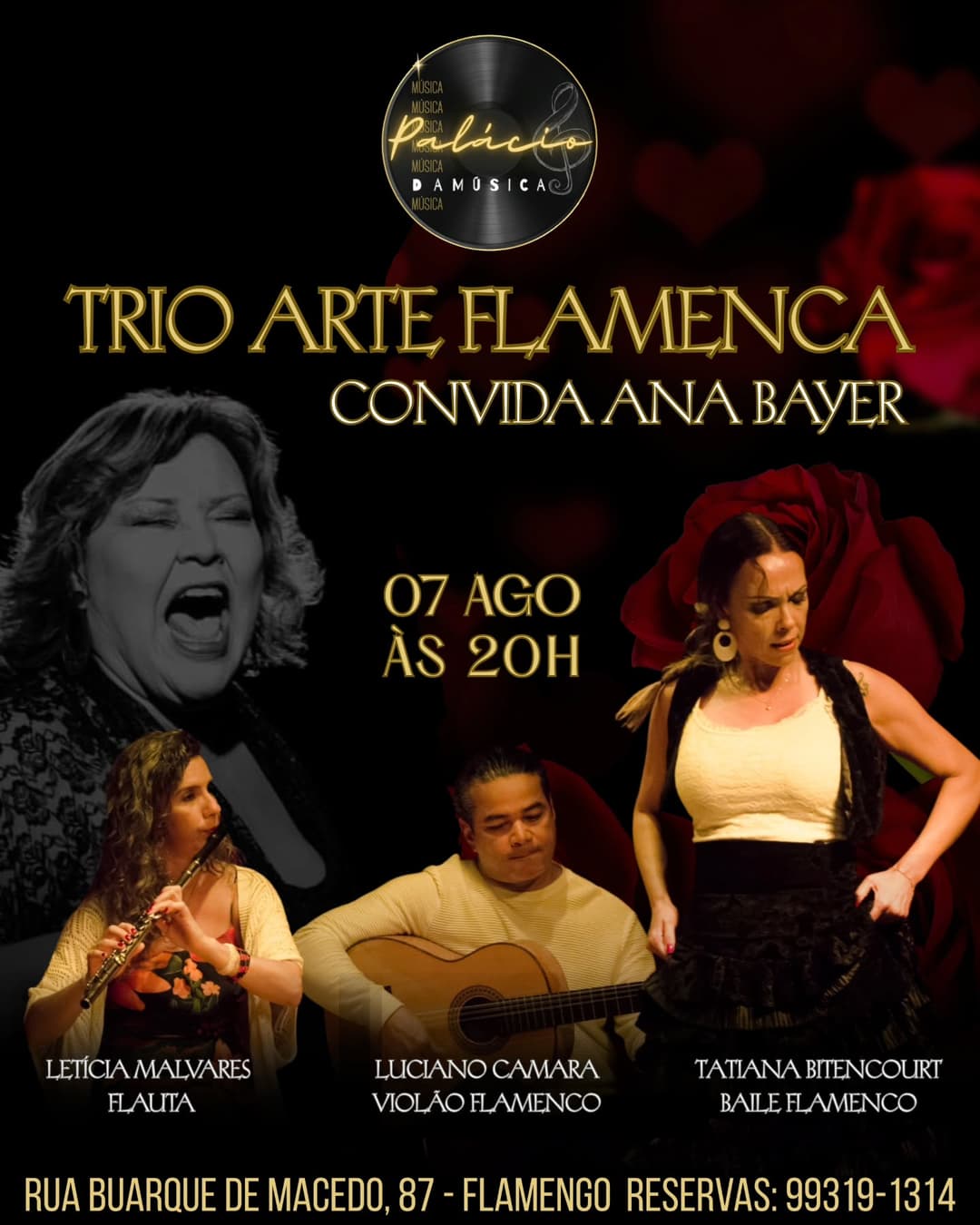 Flyer de Trio Arte Flamenca
