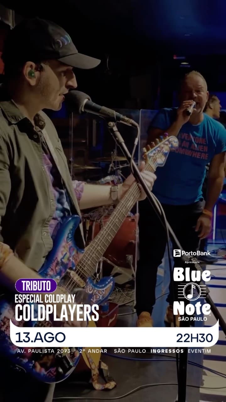 Flyer de Coldplayers
