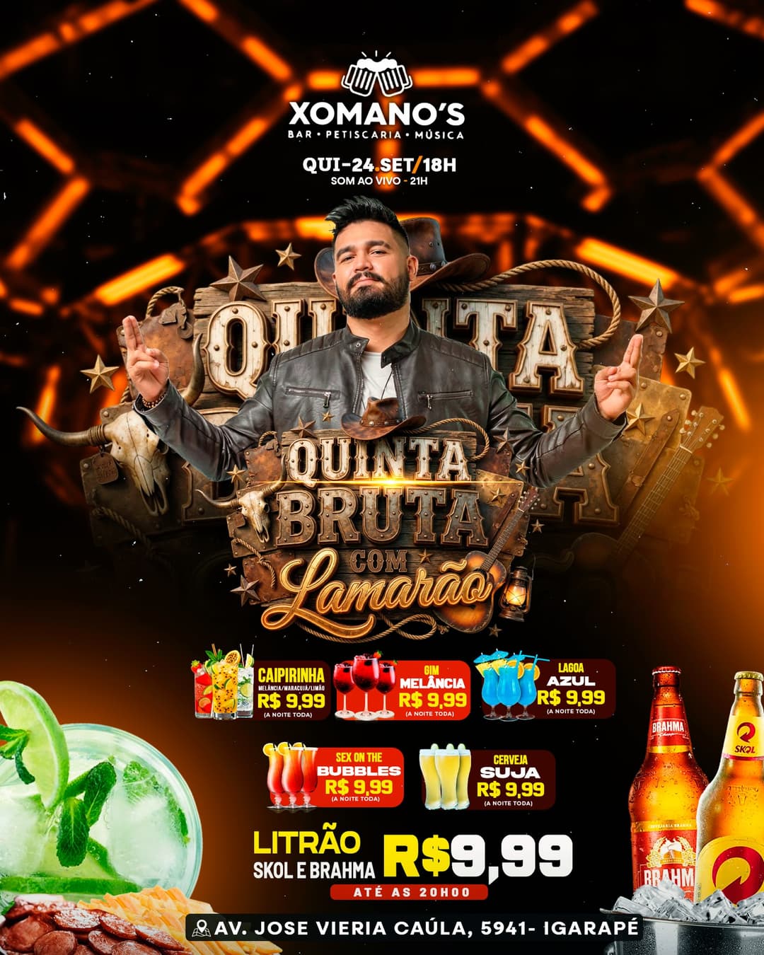 Flyer de Lamarão