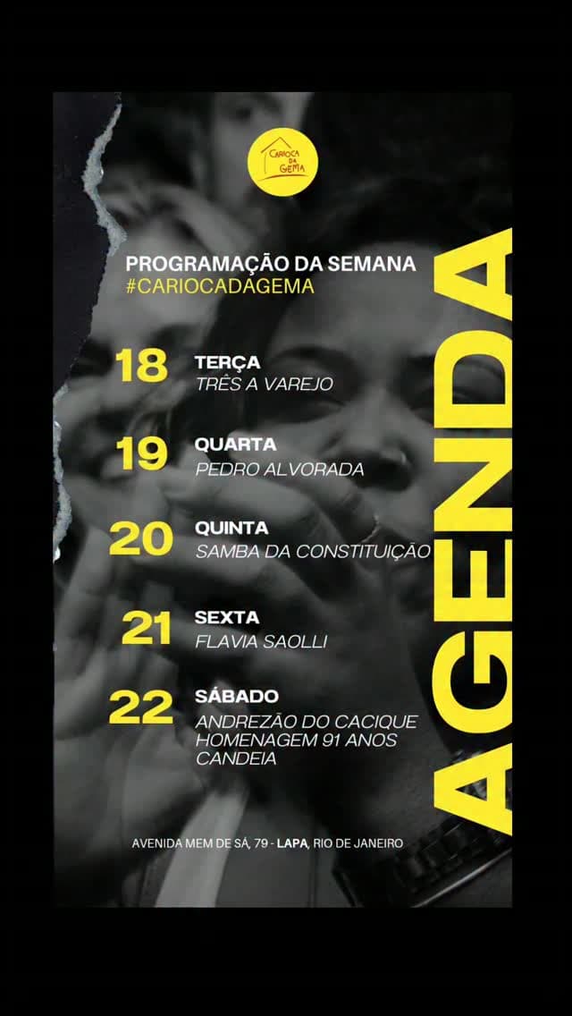 Flyer de Andrezão do Cacique