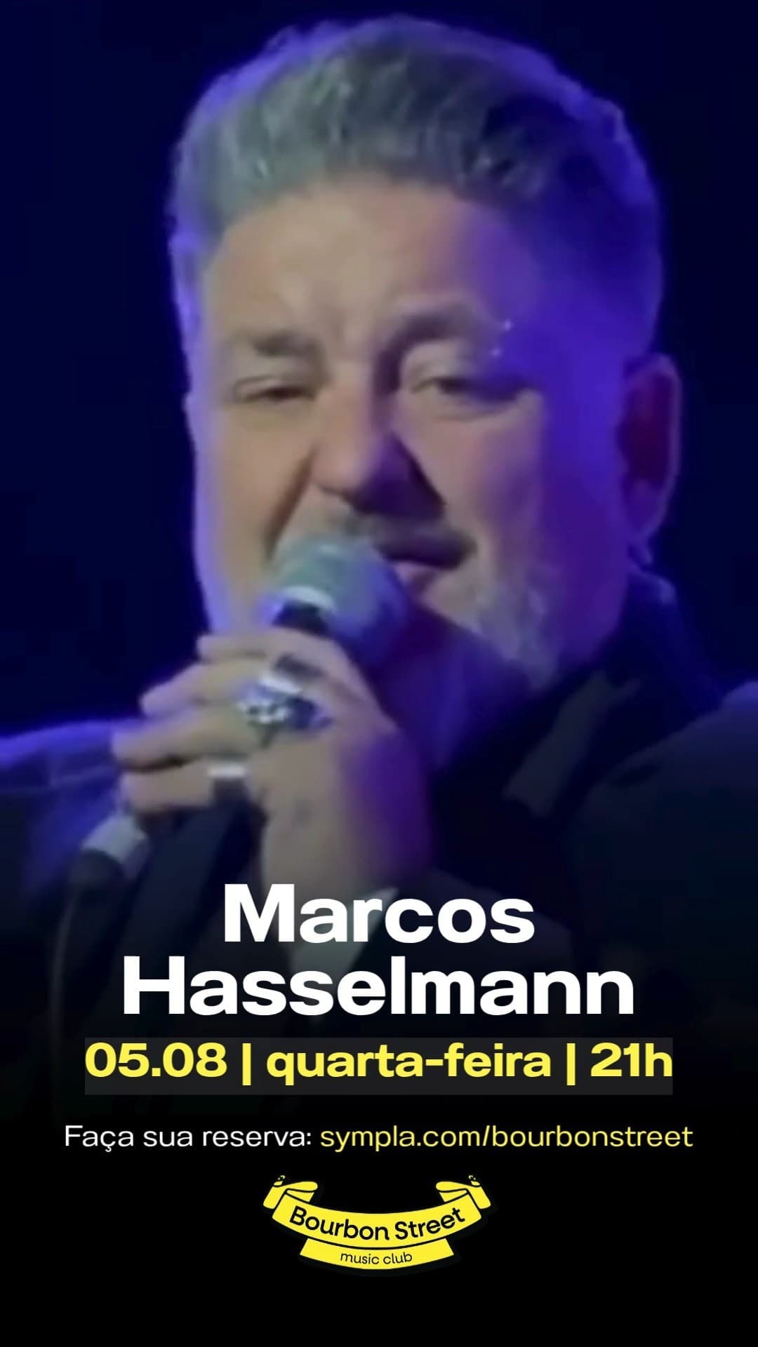 Flyer de Marcos Hasselmann