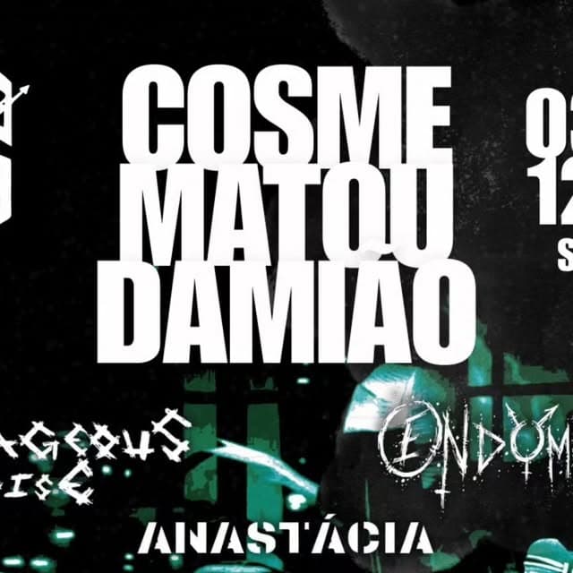 Flyer de Hellbound Hymns Band e mais 5 artistas