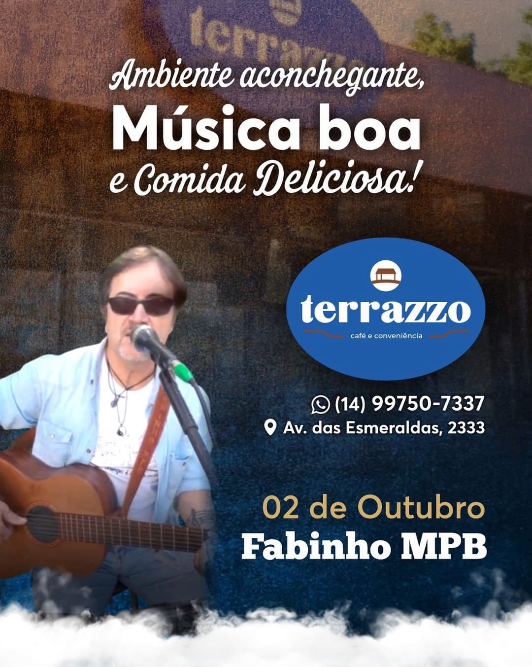Flyer de Te Quero Comigo