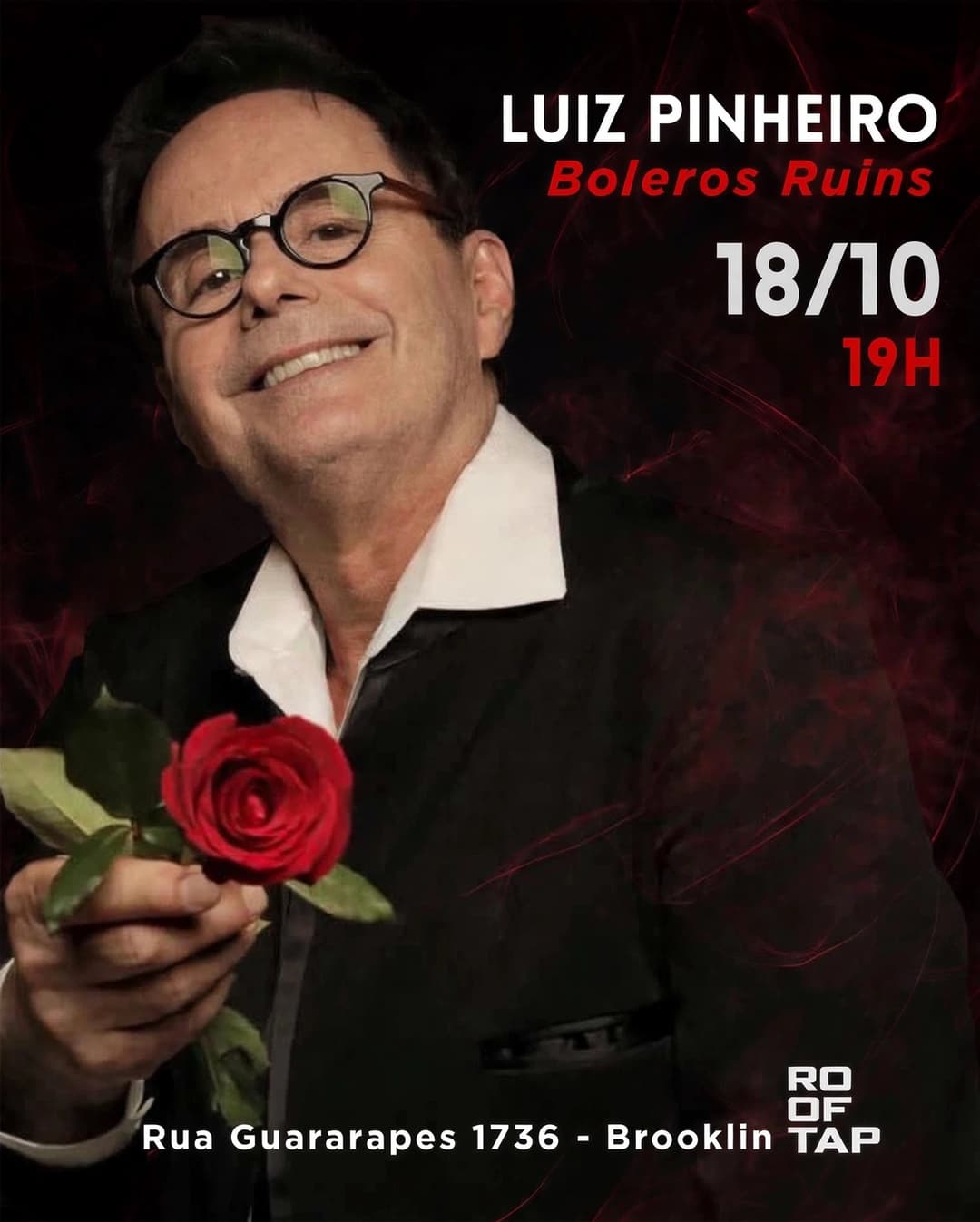 Flyer de Luiz Pinheiro