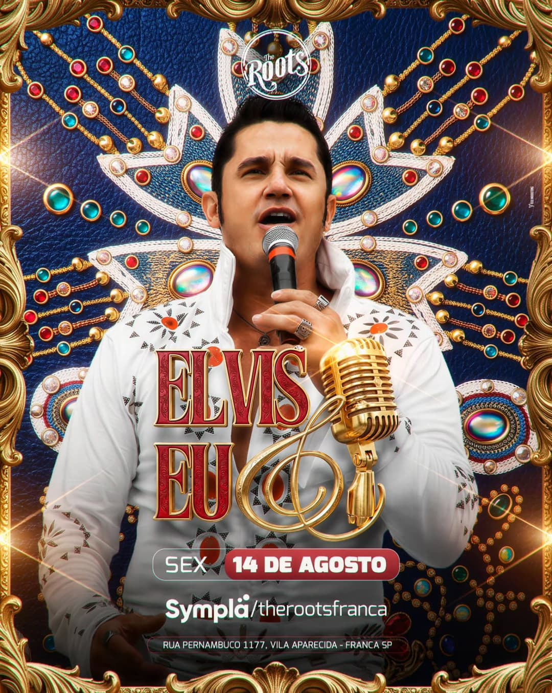 Flyer de Elvis e Eu