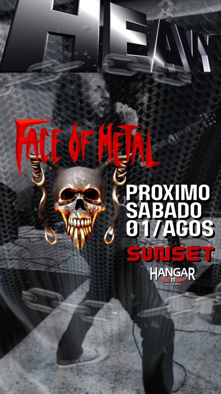 Flyer de Face of Metal