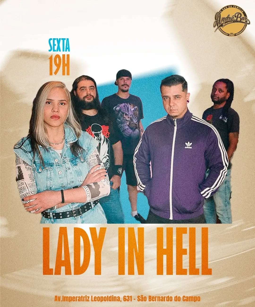 Flyer de Lady in Hell