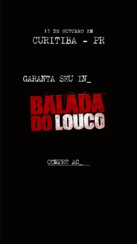 Flyer de Kilohertz, DJ Branco e Balada do Louco