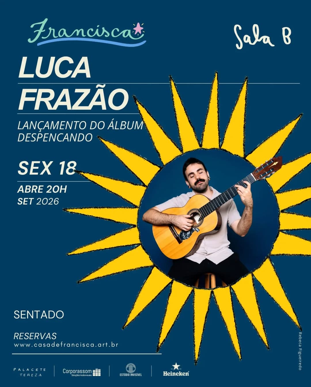 Flyer de Luca Frazão