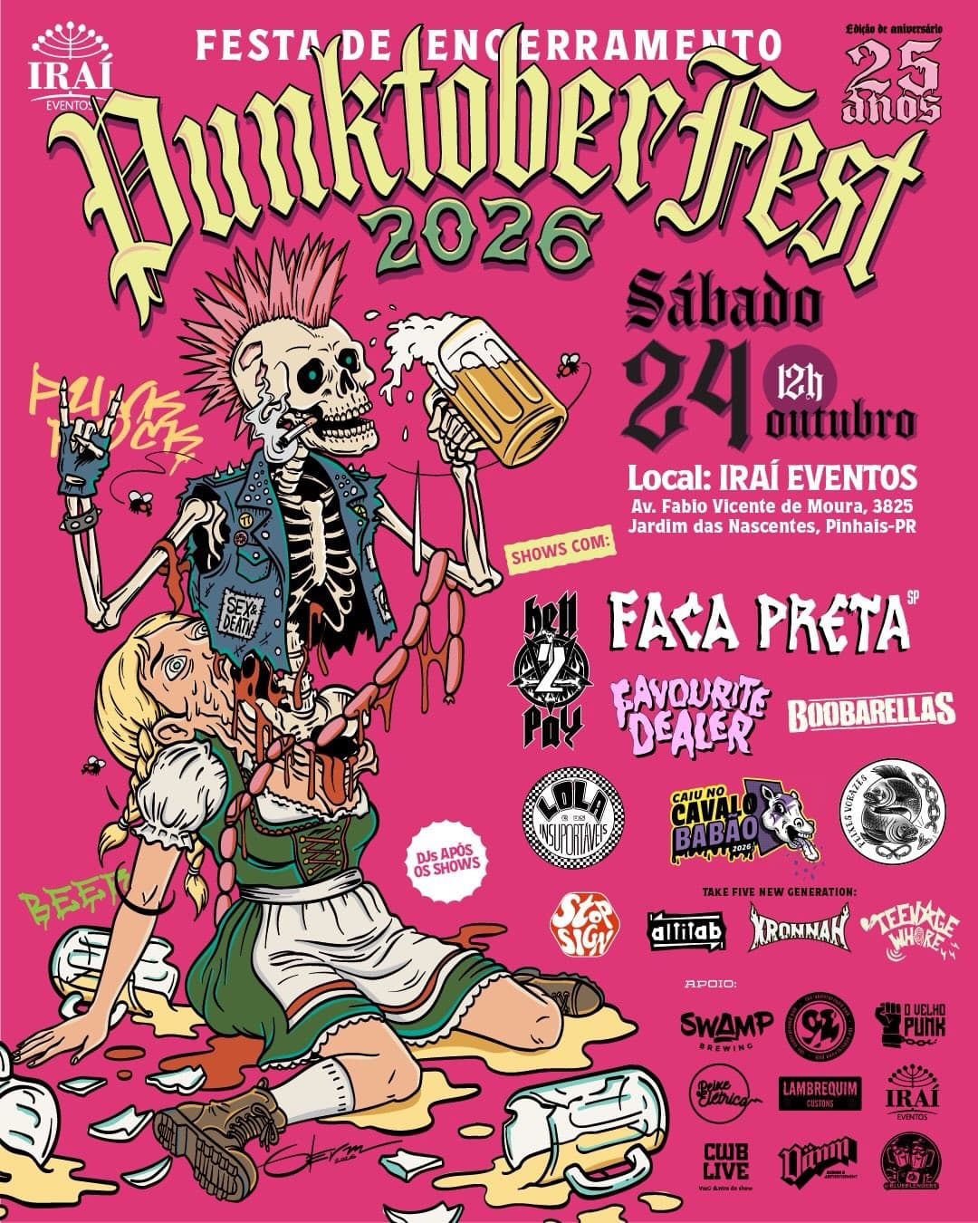 Flyer de Teenage Whore