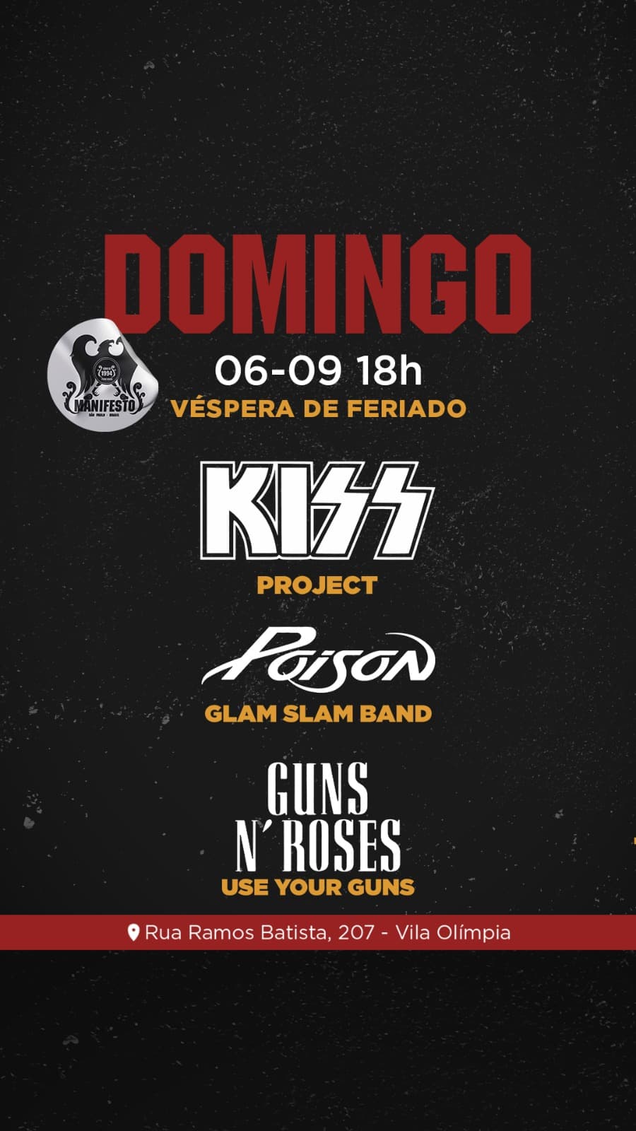 Flyer de Kiss Project