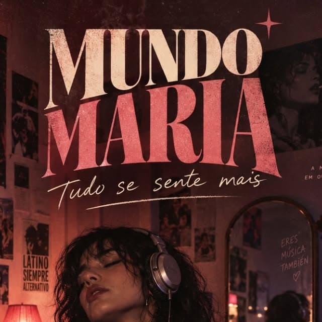 Flyer de Carlos Amat e Mundo Maria