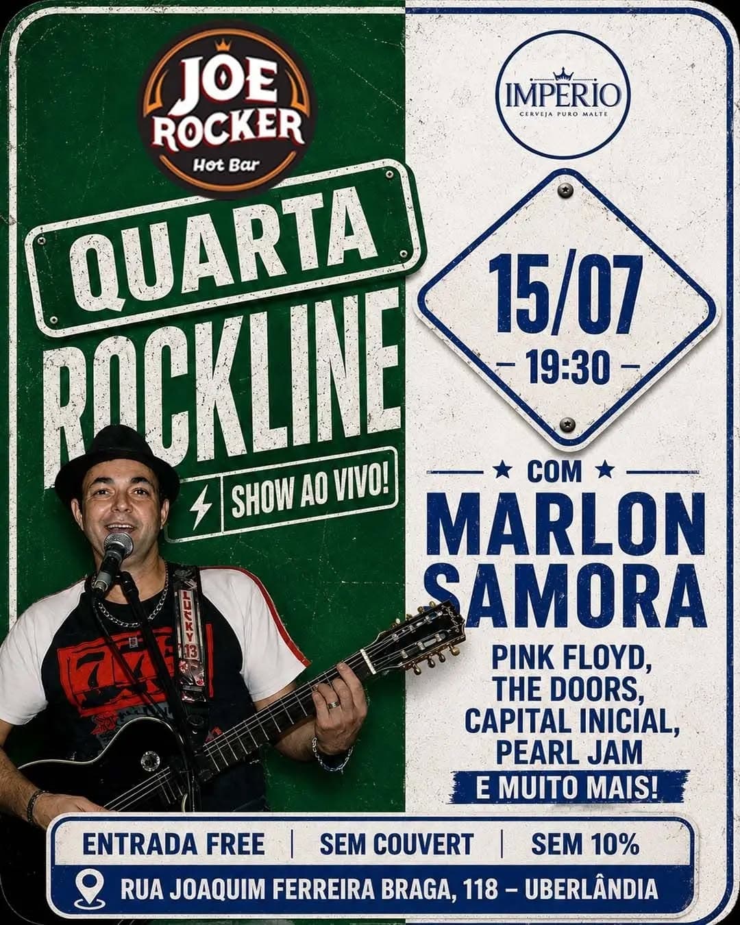 Flyer de Marlon Samora