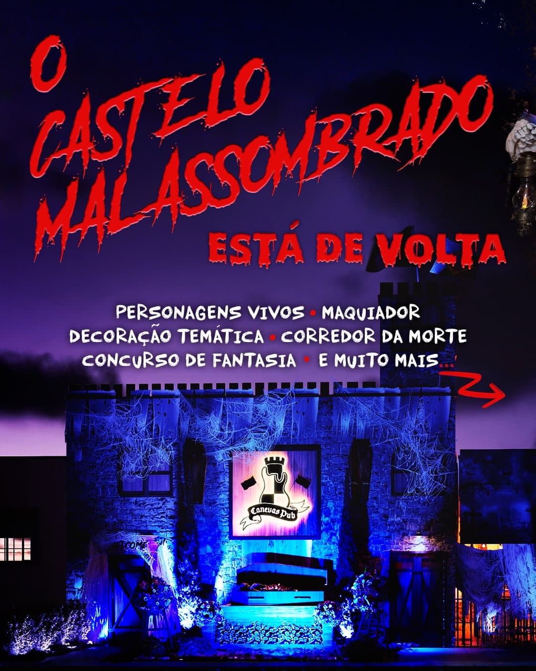 Flyer de Banda Shotgun e Banda Nightrain