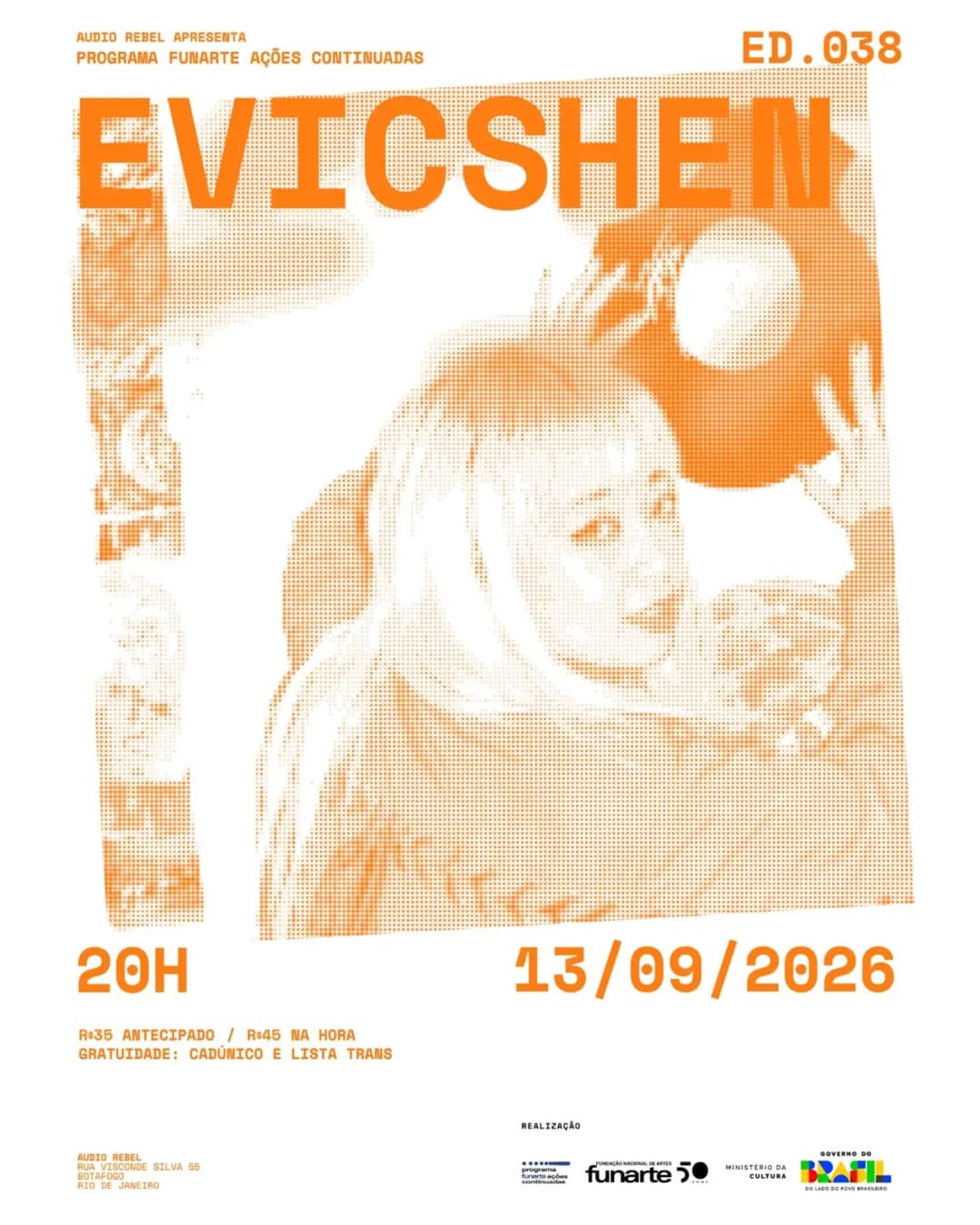 Flyer de EVICSHEN