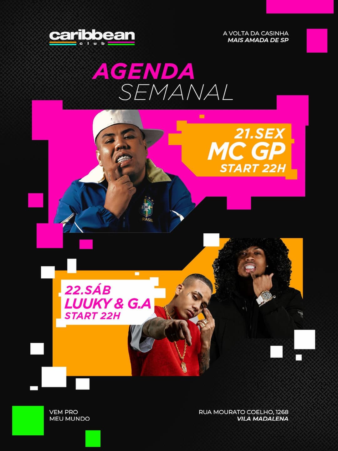Flyer de MC GP