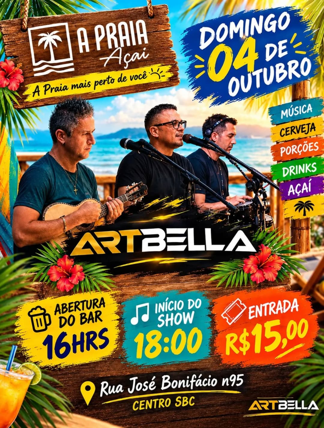 Flyer de Art Bella