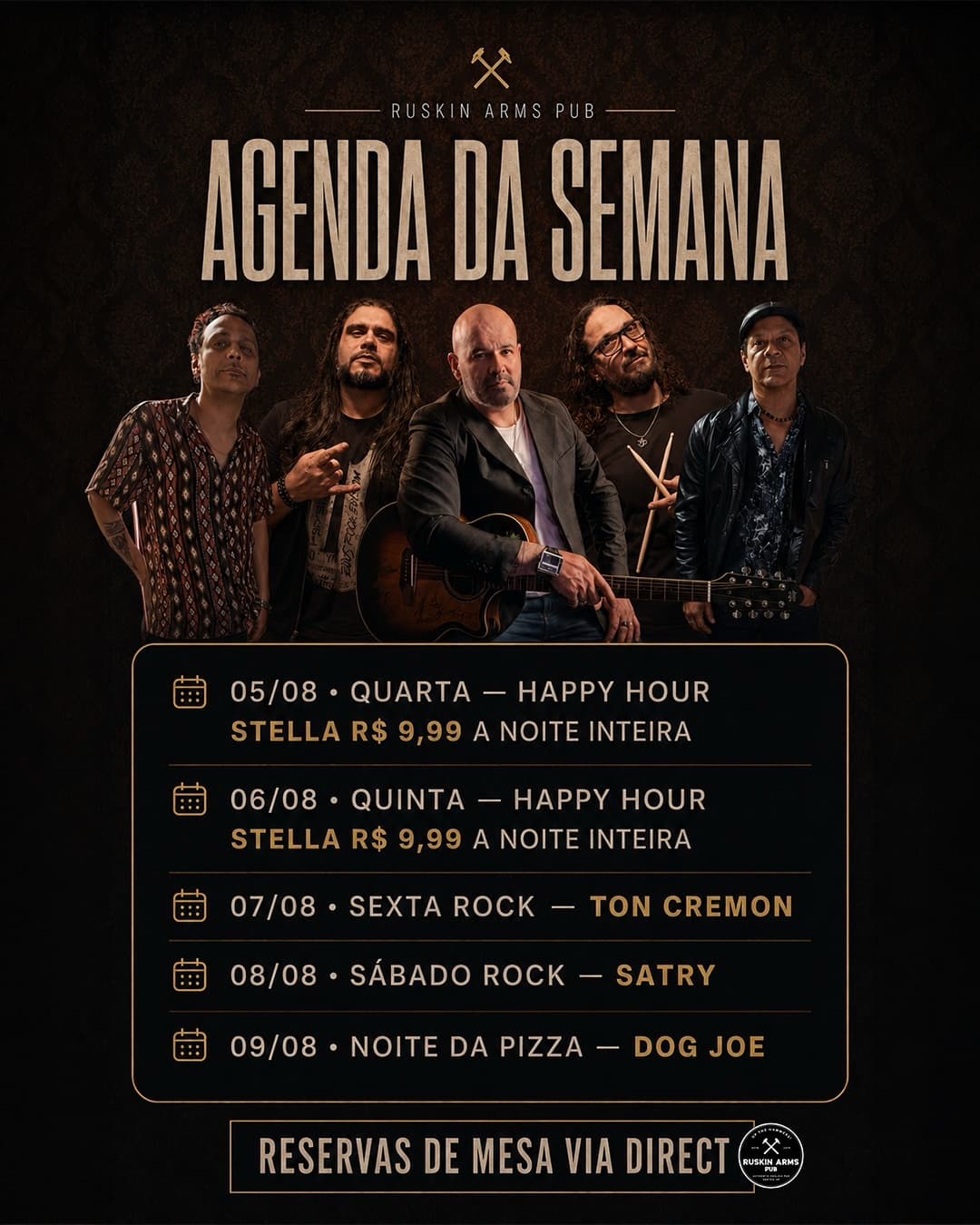Flyer de Banda Dog Joe