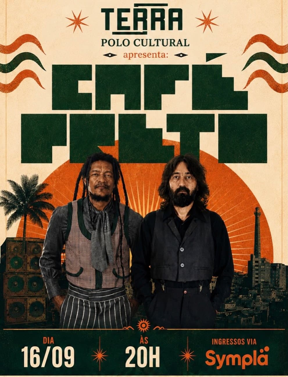 Flyer de Cannibal e Pierre Leite