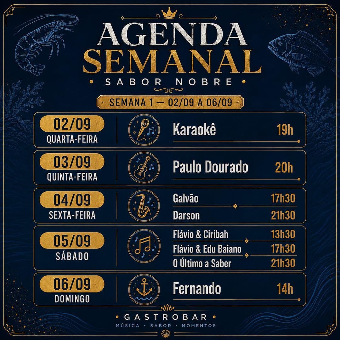 Flyer de Galvão e Darson