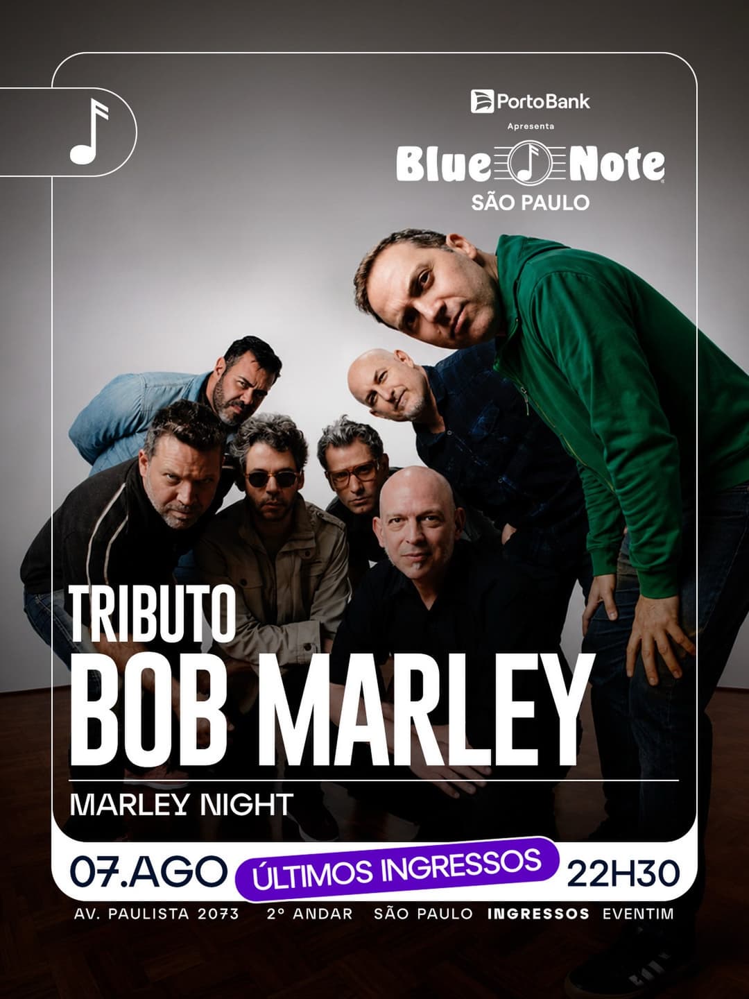 Flyer de Marley Night