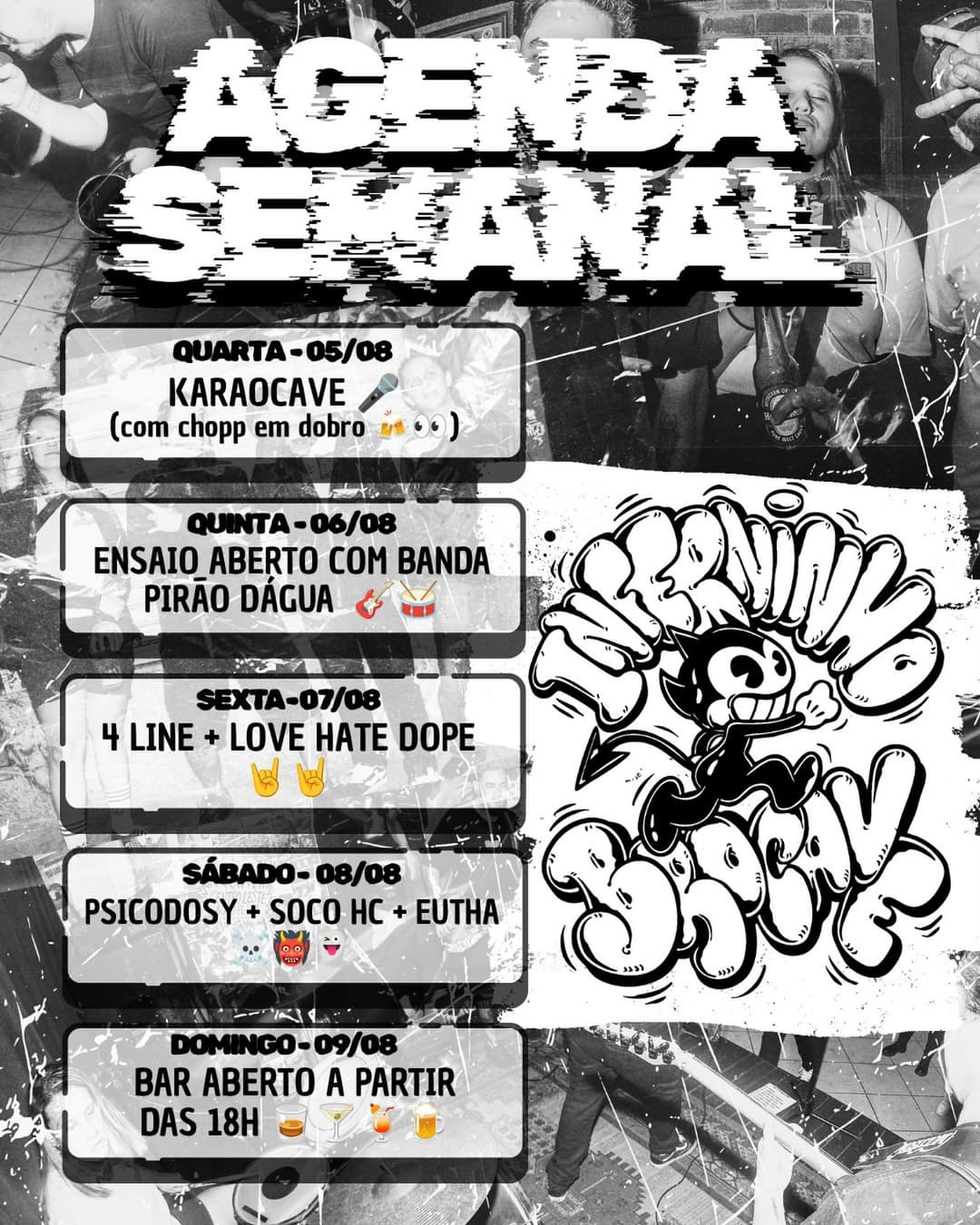 Flyer de Pirão Dágua