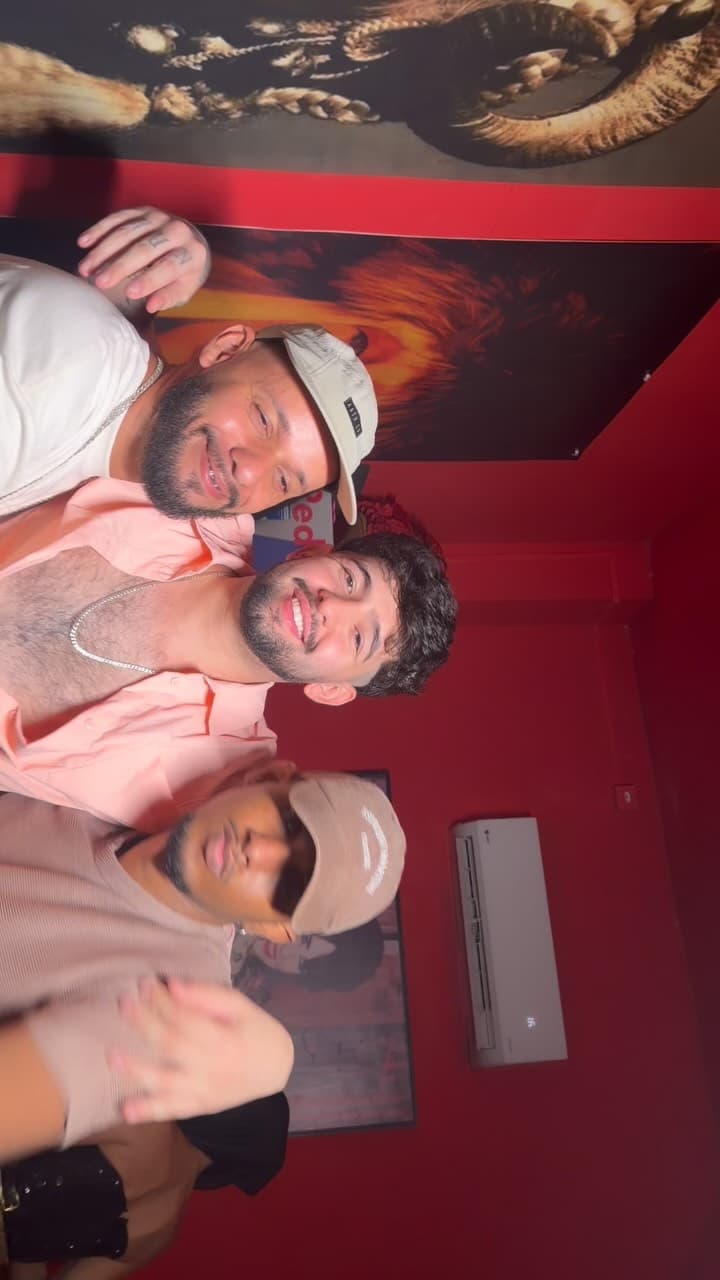 Flyer de Harry D'Melo DJ, Lucas Estevão e victorhugobione