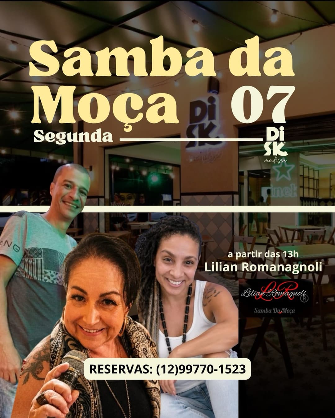 Flyer de Lilian Romagnoli
