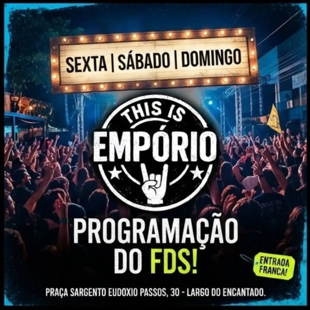 Flyer de Banda Corações Solidários