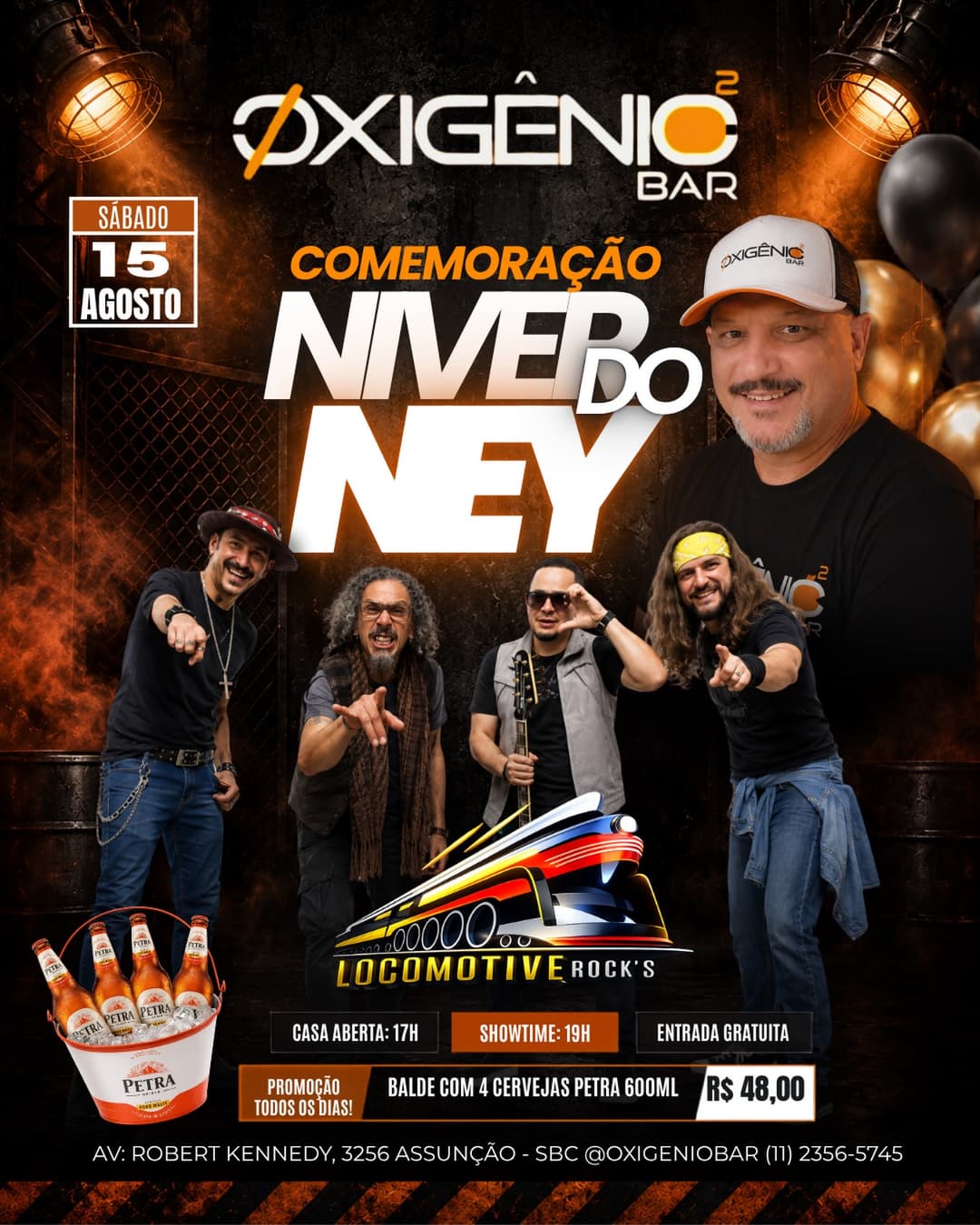 Flyer de Locomotive Rock's
