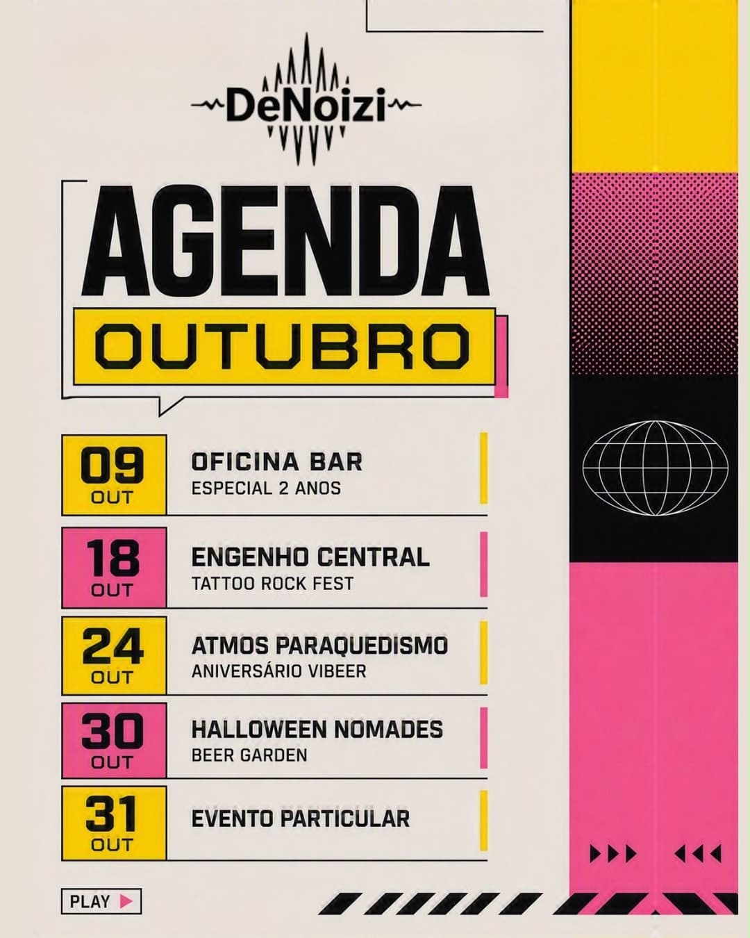 Flyer de Banda DeNoizi