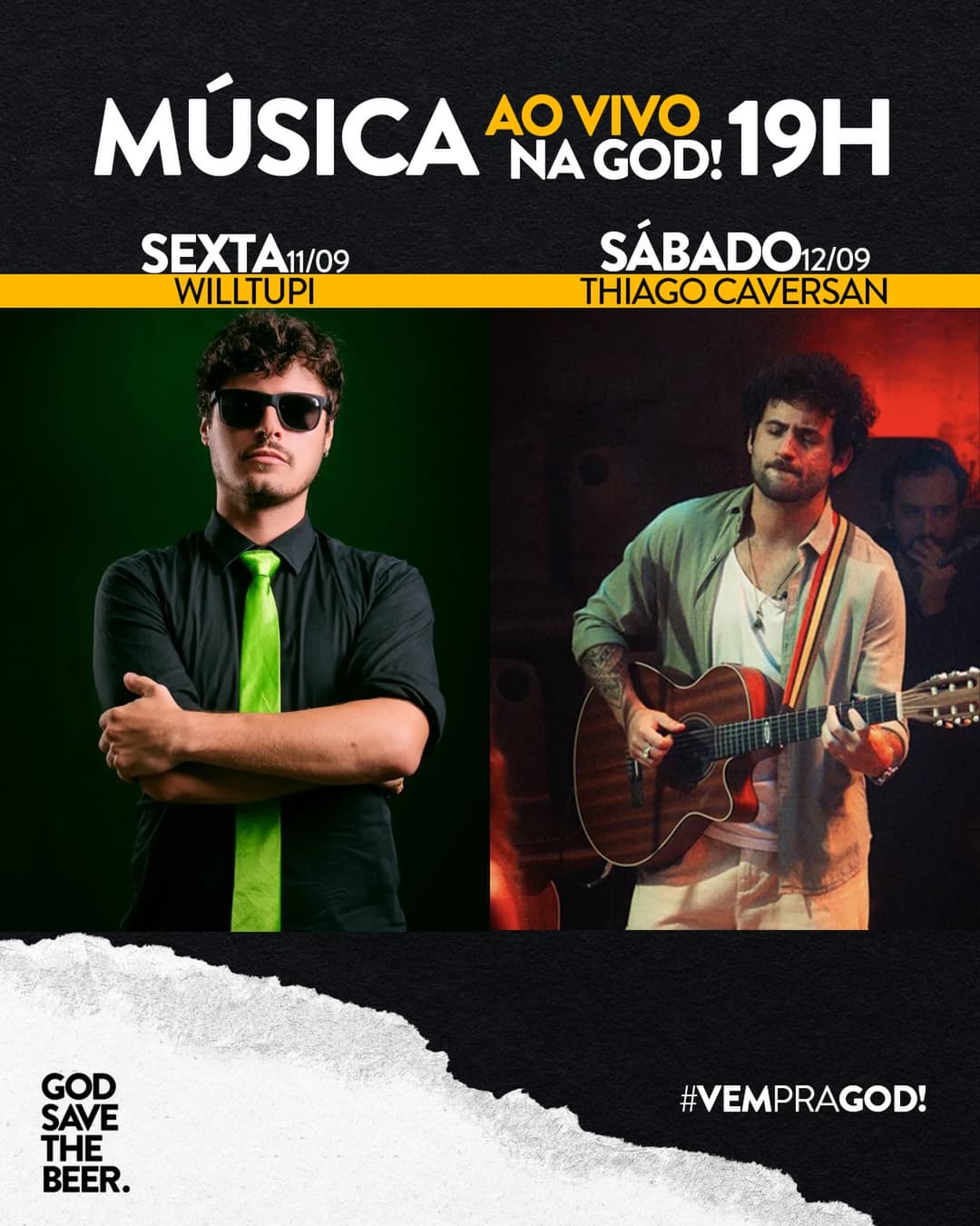 Flyer de Thiago Caversan