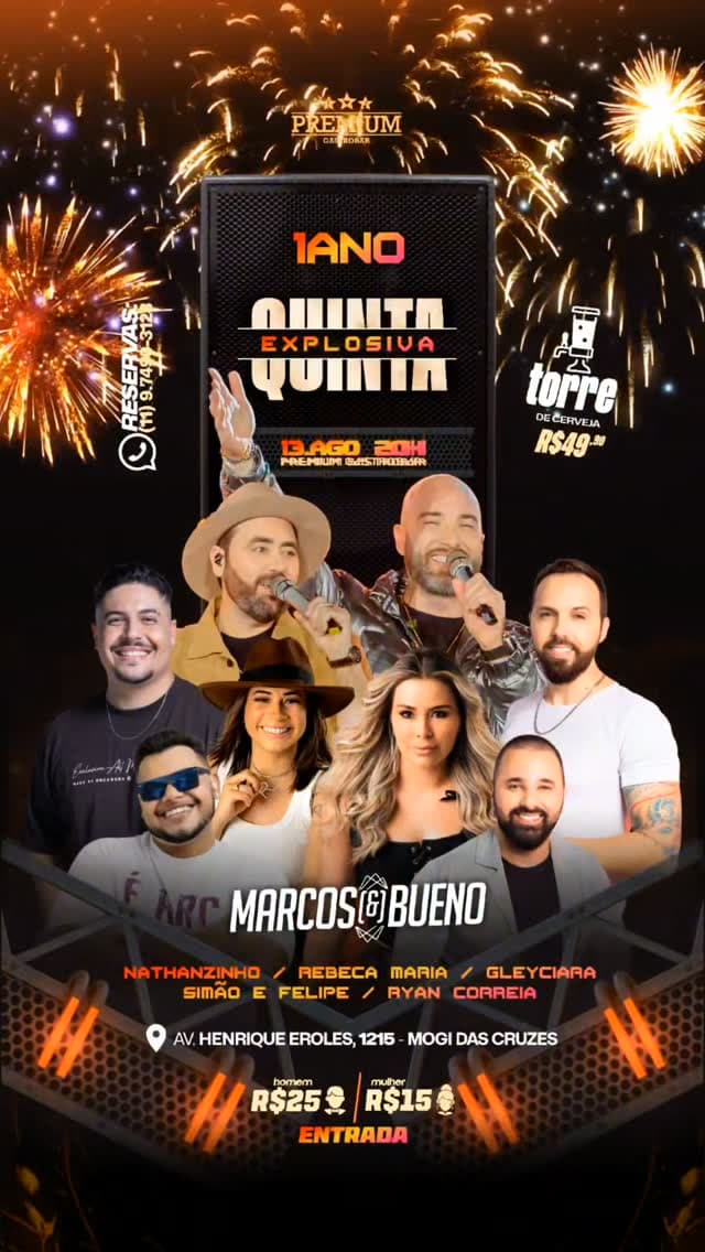 Flyer de Rebeca Maria e Gleyciara Lima