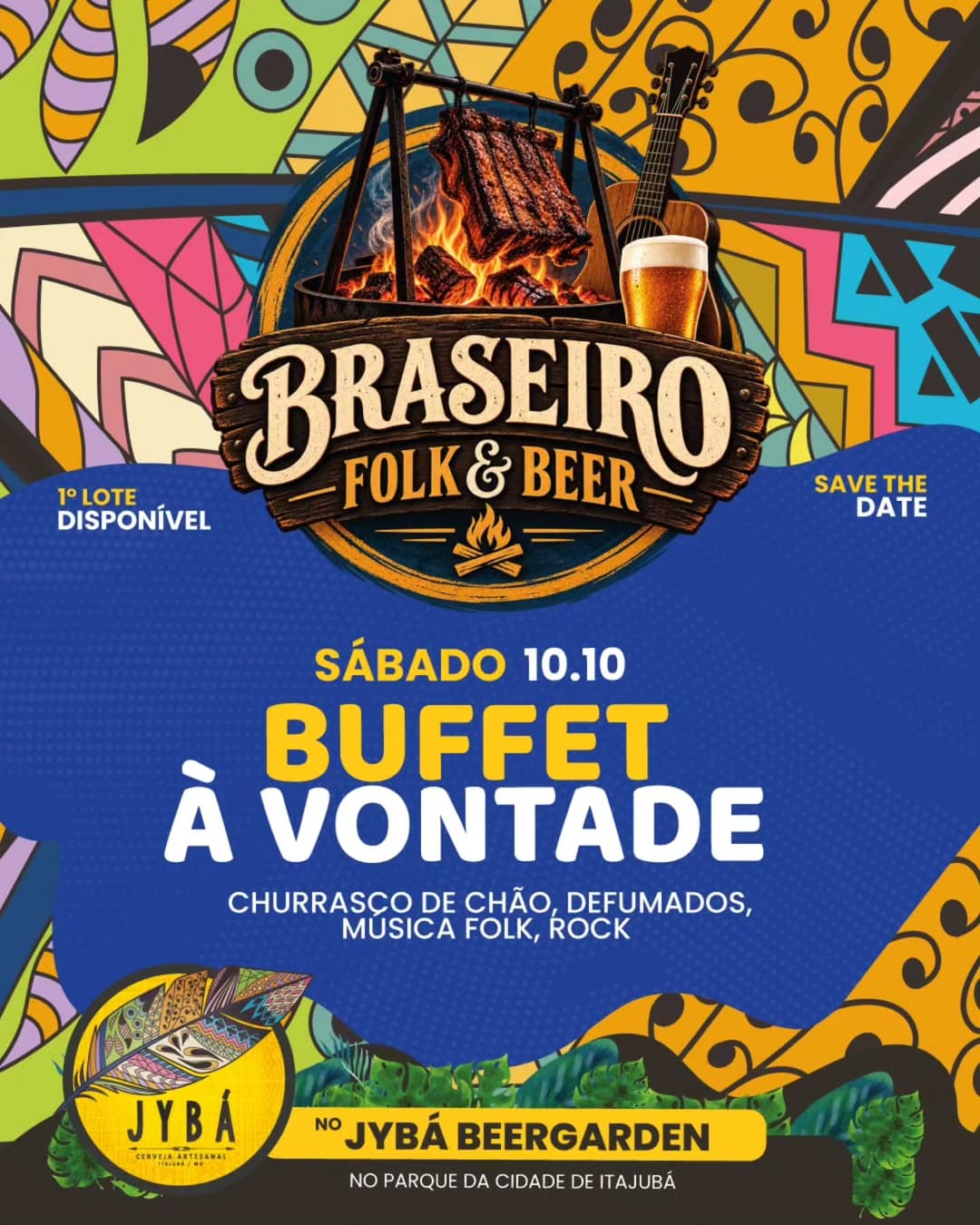 Flyer de Braseiro, Folk & Beer